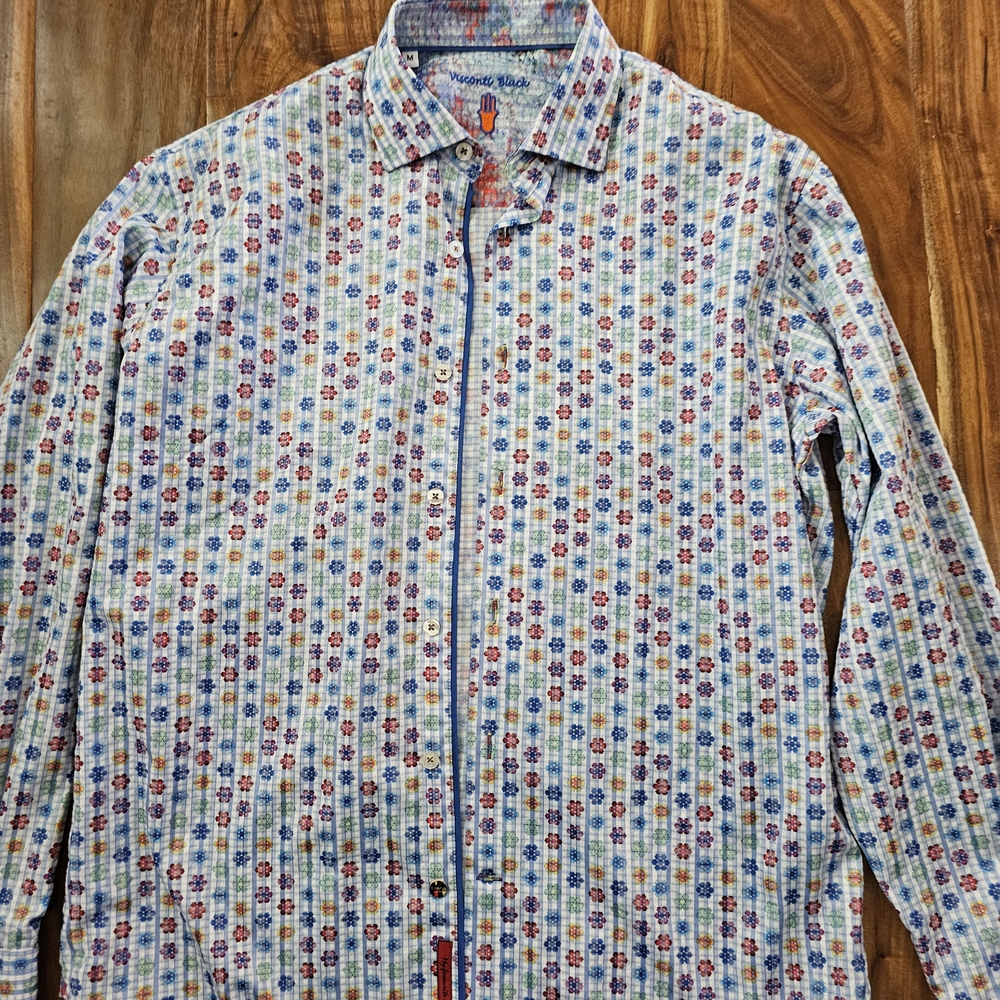 Lunchiano Visconi  Floral Shirt